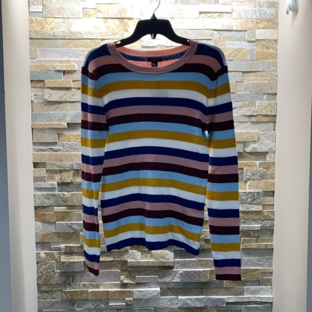 Women's Halogen Ribbed Sweater - Picture 3 of 7
